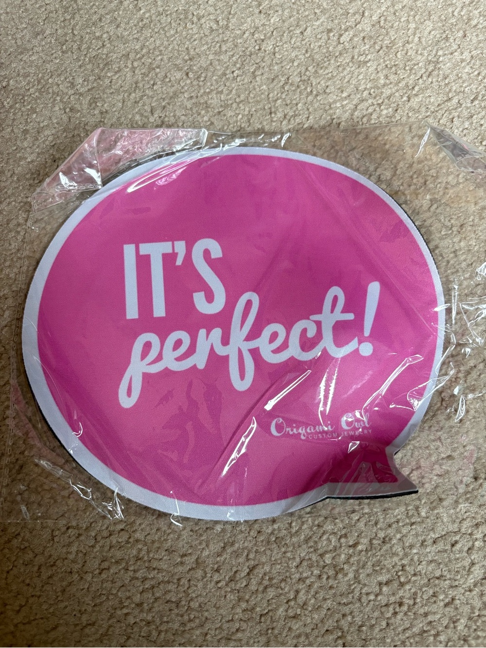 Origami Owl Mouse Pad